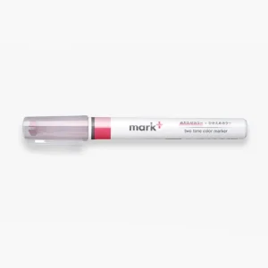 KOKUYO | Subrayador Doble Punta paralela Mark+ 2 tonos Rosa