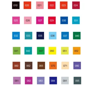 KURETAKE | Pack 36 Rotuladores doble punta - ZIG Clean Color F