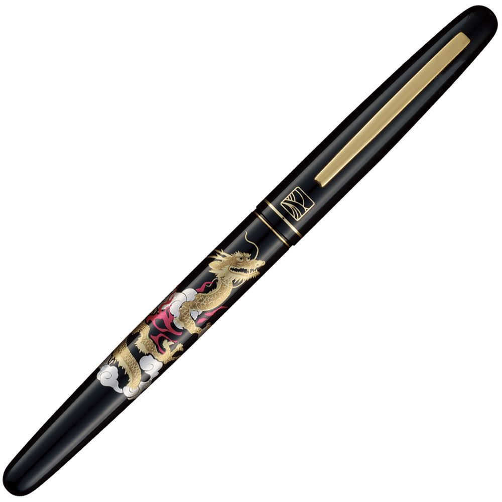 KURETAKE | Pluma Fude Pen URUSHI - MAKI-E Dragón