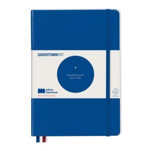 LEUCHTTURM1917 | Cuaderno A5 Malla Puntos MEDIUM - BAUHAUS - Azul