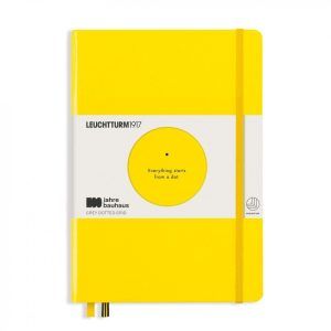 LEUCHTTURM1917 | Cuaderno A5 Malla Puntos MEDIUM - BAUHAUS - Limón