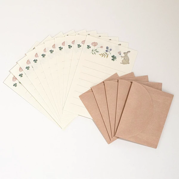NB CO. | Set Mini Cartas (10) y Sobres (5) MICHIKUSA - Pétale - Imagen 2