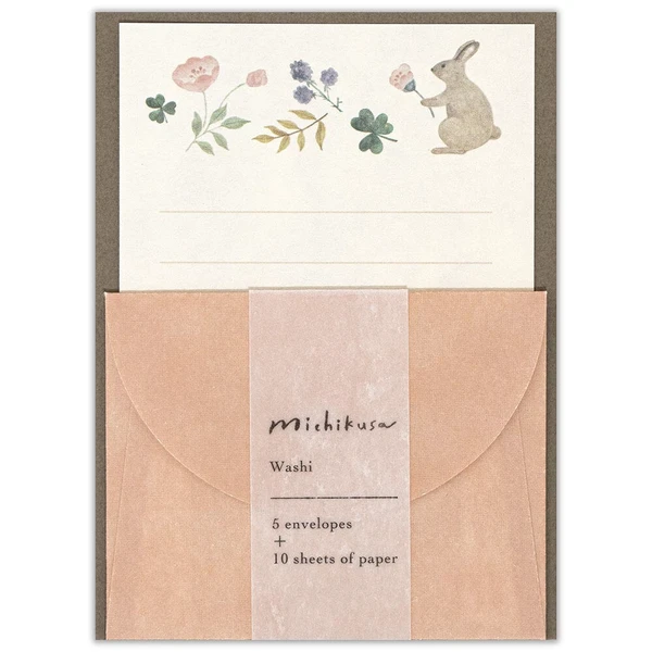 NB CO. | Set Mini Cartas (10) y Sobres (5) MICHIKUSA - Pétale