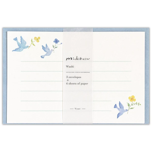 NB CO. | Set de Cartas (6) y Sobres (3) A6 MICHIKUSA - Vent