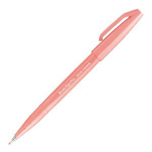 PENTEL | Brush Pen Fude Touch Sign - Naranja Coral