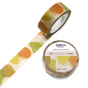SAIEN | Masking Tape 15 mm x 7 m COMMON MODERN - In Season Poires