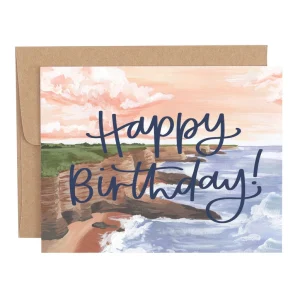 1CANOE2 | Tarjeta Felicitación Cumpleaños - Coastal