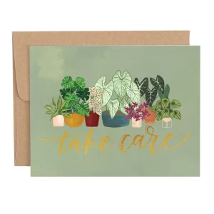 1CANOE2 | Tarjeta Ánimos - Take Care Houseplants