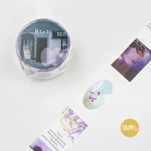 BGM | Masking Tape 20 mm x 5 m COLORFUL CITY - Purple