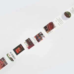 BGM | Masking Tape 20 mm x 5 m COLORFUL CITY - Red