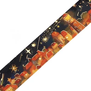 BGM | Masking Tape 20 mm x 5 m METEOR NIGHT - Warm Lights