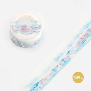 BGM | Masking Tape 20 mm x 5 m WATERCOLOR TOWN - Mount Fuji