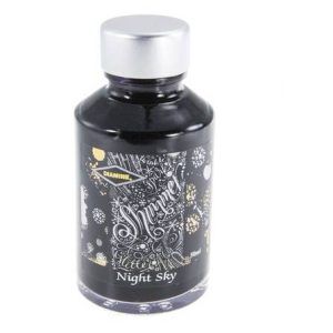 DIAMINE | Tintero Vidrio 50 ml - Shimmering Night Sky