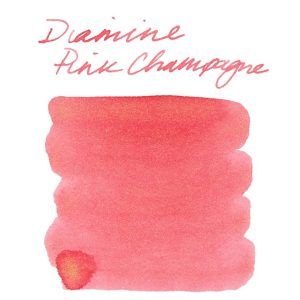DIAMINE | Tintero Vidrio 50 ml - Shimmering Pink Champagne