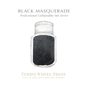 FERRIS WHEEL PRESS | Tintero Caligrafía 28 ml - Black Masquerade