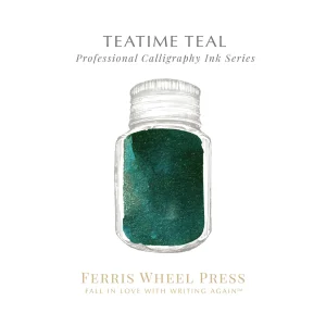 FERRIS WHEEL PRESS | Tintero Caligrafía 28 ml - Teatime Teal