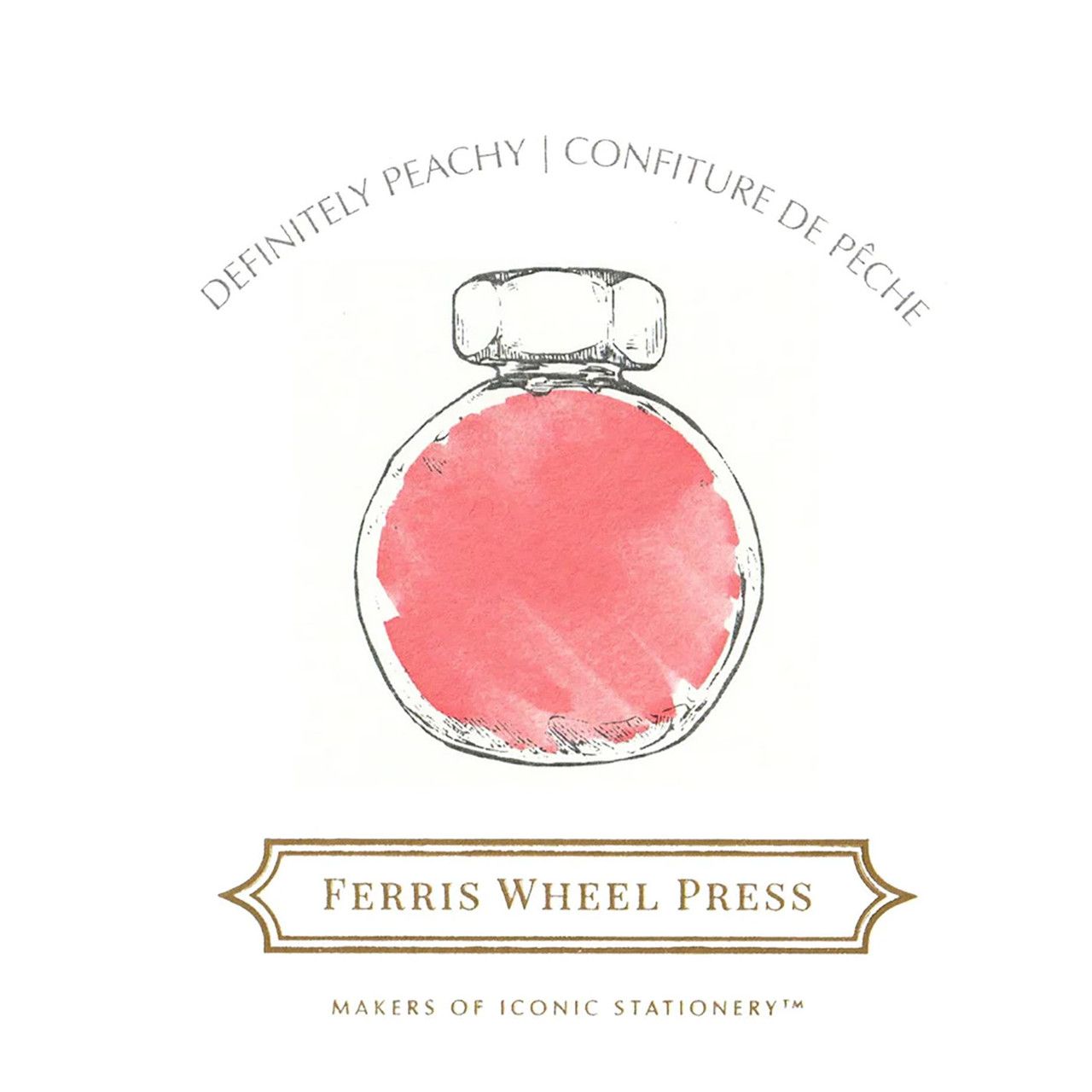 FERRIS WHEEL PRESS | Tintero Vidrio 85 ml - EVERYDAY Definitely Peachy - Imagen 2