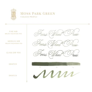 FERRIS WHEEL PRESS | Tintero Vidrio 38 ml - EVERYDAY Moss Park Green