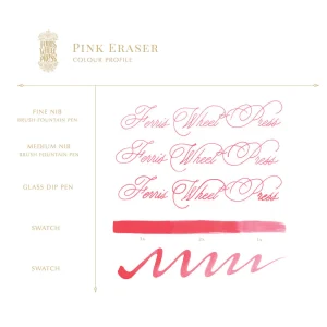 FERRIS WHEEL PRESS | Tintero Vidrio 38 ml - EVERYDAY Pink Eraser