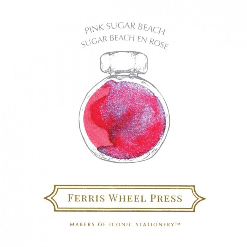 FERRIS WHEEL PRESS | Tintero Vidrio 38 ml - EVERYDAY SHIMMER Pink Sugar Beach - Imagen 2