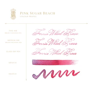 FERRIS WHEEL PRESS | Tintero Vidrio 38 ml - EVERYDAY SHIMMER Pink Sugar Beach