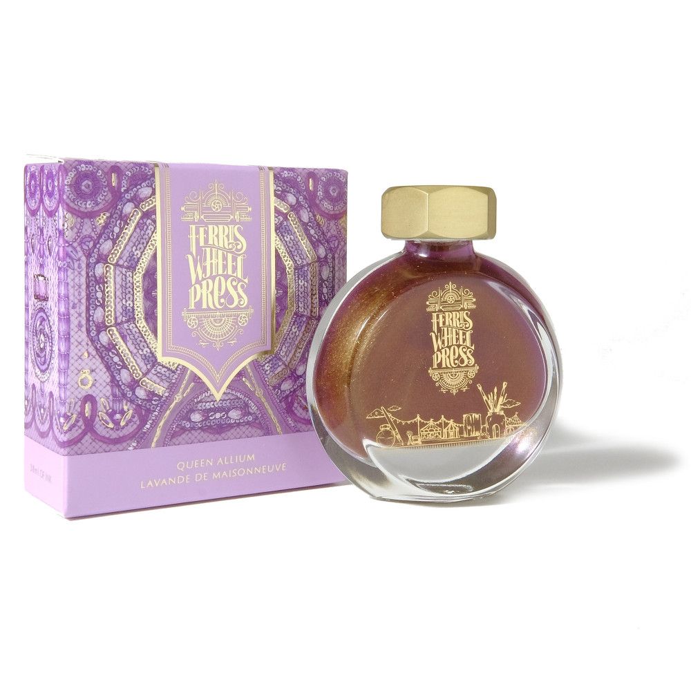 FERRIS WHEEL PRESS | Tintero Vidrio 38 ml - SHIMMER Queen Allium - Imagen 4