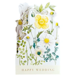 GREETING LIFE | Tarjeta Felicitación Boda Pop Up - Garden