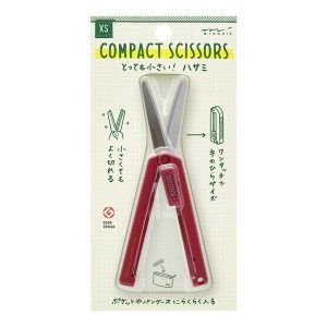 MIDORI | Tijeras Compactas XS - Dark Red