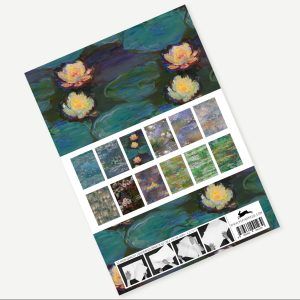THE PEPIN PRESS | Libro 12 Pliegos Ilustrados 50x70 cm - Claude Monet
