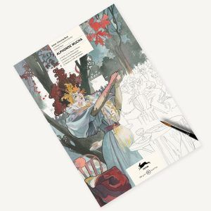 THE PEPIN PRESS | Libro A3 ilustraciones para colorear - Alphonse Mucha