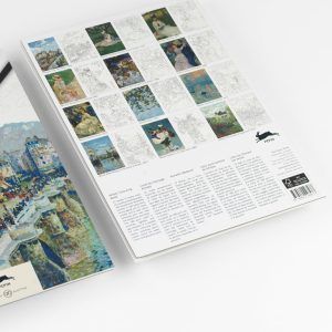 THE PEPIN PRESS | Libro A3 ilustraciones para colorear - Impressionism