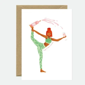 ALL THE WAYS TO SAY | Tarjeta de Felicitación con sobre - Yoga Rosé