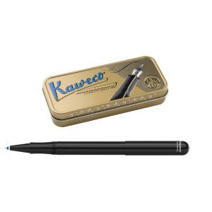 KAWECO | Bolígrafo 1.0 mm LILIPUT Capuchón - Aluminio Negro