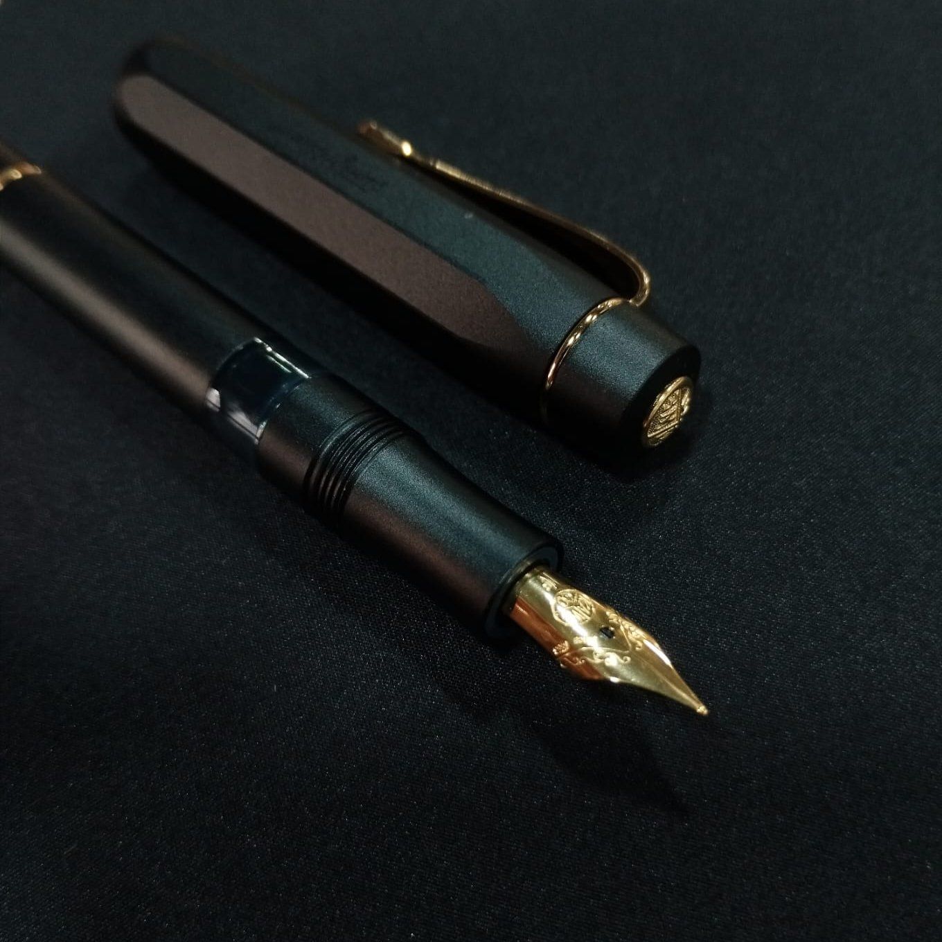KAWECO | Set Pluma Estilográfica AL SPORT PISTON - Starter Set Black - Imagen 12
