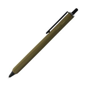 OHTO | Bolígrafo Gel Aluminio y Latón 0.5 mm GS02 - Kahki