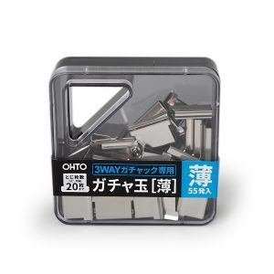 OHTO | Pack 55 Clips para 3-Way GACHUCK - 20 hojas