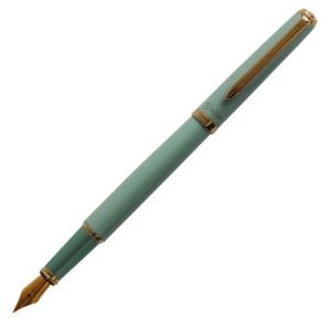 TERANISHI | Pluma estilográfica GUITAR BRILLANTE con convertidor - Green