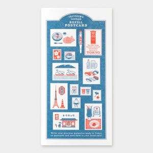 TRAVELER'S COMPANY | Notebook Regular - Cuaderno Postales - Tokyo Ed. Lim. 2024