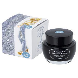 TACCIA | SUNAO-IRO Tintero Vidrio 40 ml JEANS - Aqua Blue