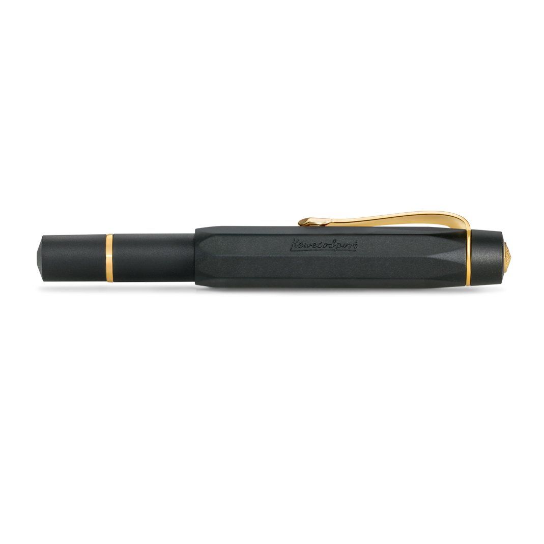 KAWECO | Set Pluma Estilográfica AL SPORT PISTON - Starter Set Black - Imagen 5