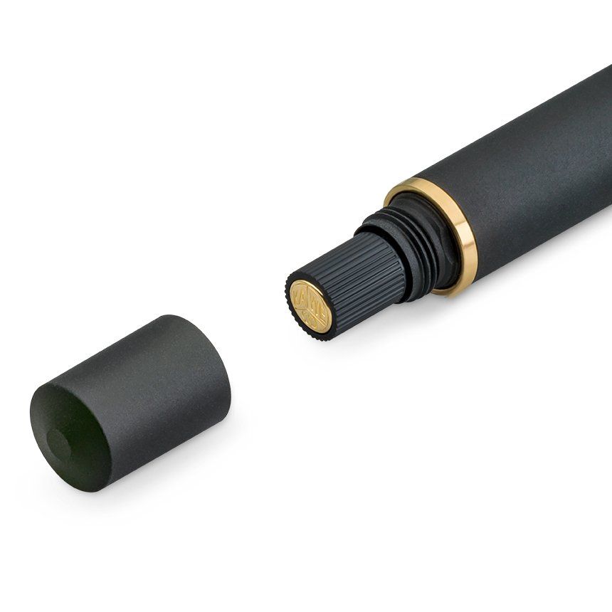 KAWECO | Set Pluma Estilográfica AL SPORT PISTON - Starter Set Black - Imagen 10