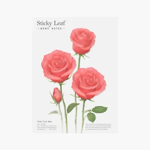 APPREE | Notas Adhesivas Vegetales (3 x 20) - Rosa roja