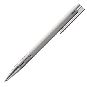 LAMY | Bolígrafo Ballpoint M Acero LOGO - Brushed - Tinta Negra