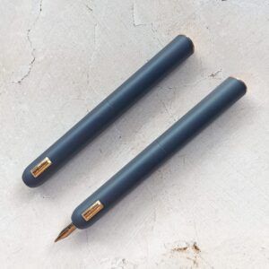 LAMY | Pluma Estilográfica Retráctil Mini DIALOG CC - ORO 14K - Blue