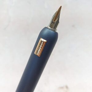 LAMY | Pluma Estilográfica Retráctil Mini DIALOG CC - ORO 14K - Blue