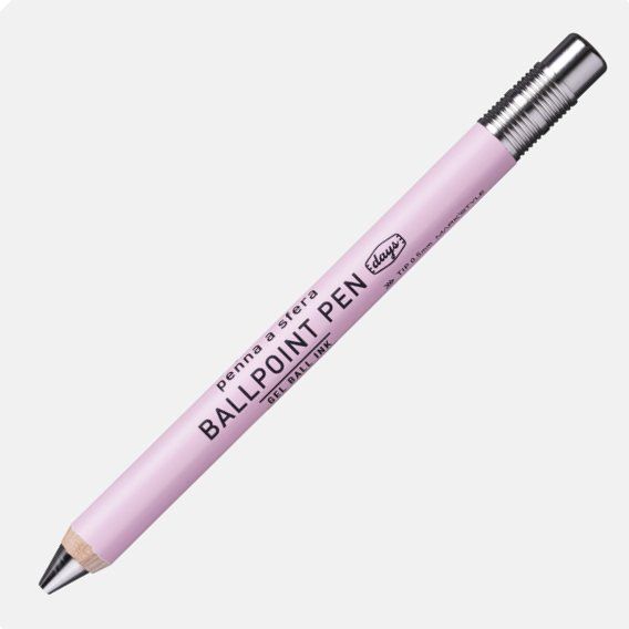 MARK'S Days | Bolígrafo Tinta Gel 0.5 mm Madera - Rosa