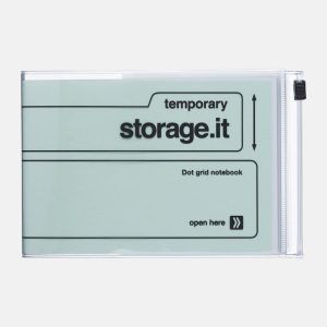 MARK'S Storage.it | Cuaderno A6 Malla Puntos - Mint