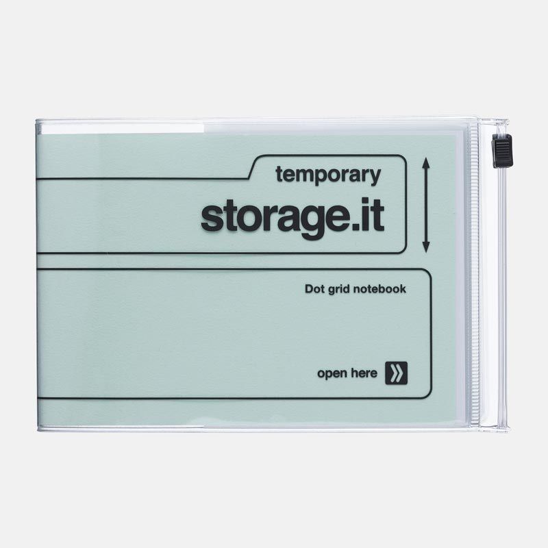 MARK'S Storage.it | Cuaderno A6 Malla Puntos - Mint