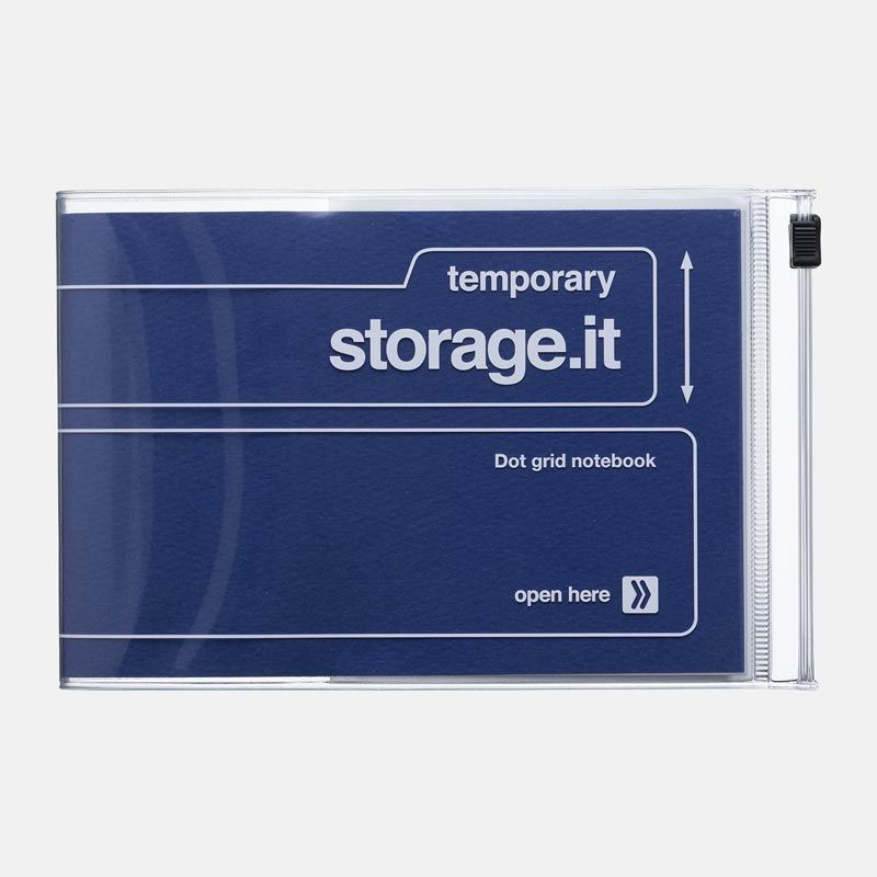 MARK'S Storage.it | Cuaderno A6 Malla Puntos - Navy