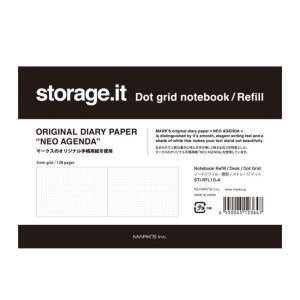 MARK'S Storage.it | Recambio Cuaderno A6 Malla Puntos